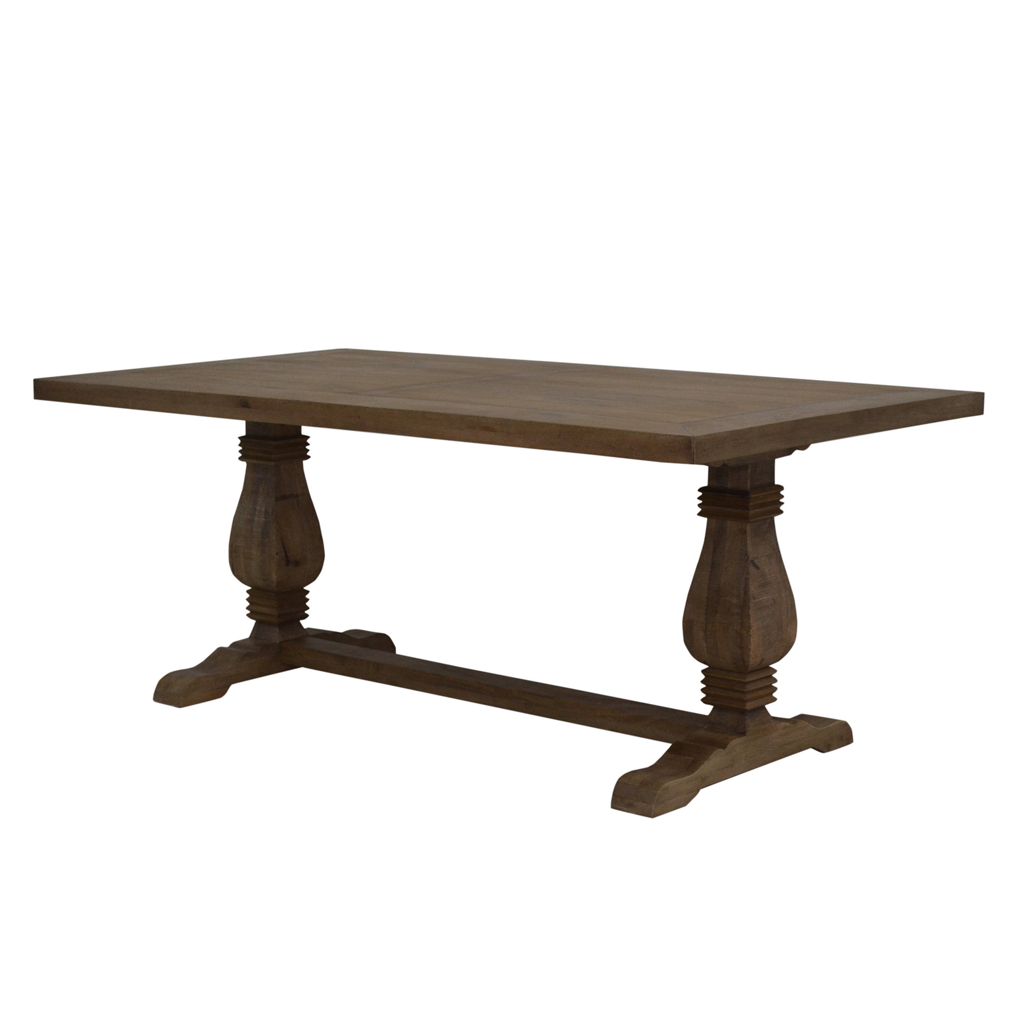 Gracie Oaks Snelling Solid Wood Dining Table & Reviews 