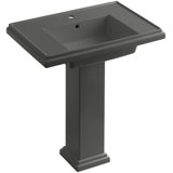 Tresham Fireclay Pedestal Bathroom Sink