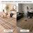 Nell Jute Checkered Rug / A Black & Brown Farmhouse Rug for Living Room with Cotton Backing-98806684-100315901