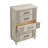 Shalyce Mid-Century Modern 28.7" W Solid Wood 5 Drawer Chest-1141932205