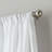 Flounced Solid Color Semi-Sheer Rod Pocket Single Curtain Panel-478934626-478934631