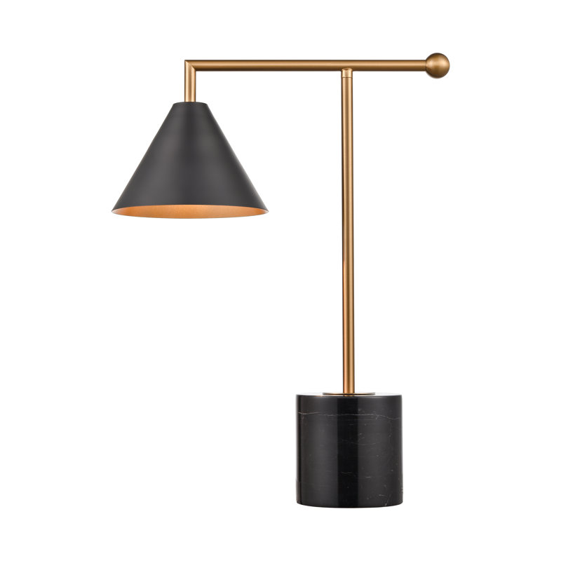 Ensemble de lampes de table noires 20 po