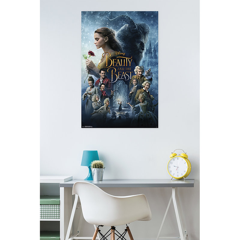 Disney Beauty and the Beast Traditional Wall Poster, 22.375" x 34"