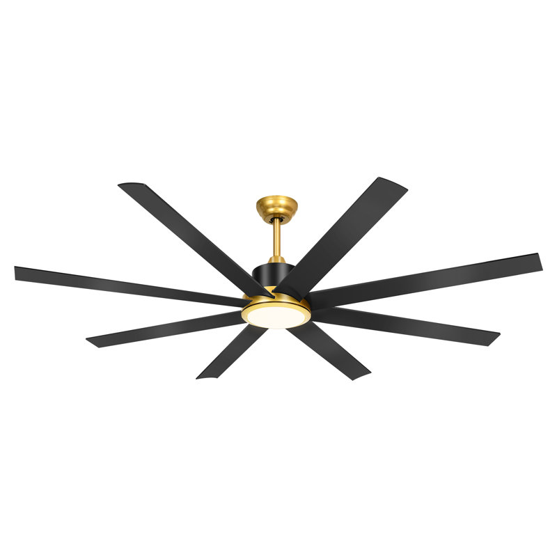 Torten 72'' Ceiling Fan with LED Lights