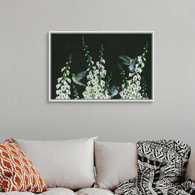 Colibris-reproduction d’art sur toile