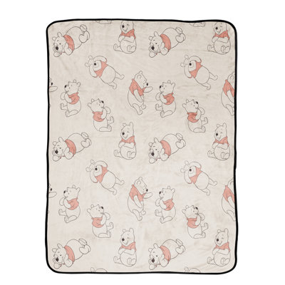 Bark and Blanket Winnie The Pooh Throw