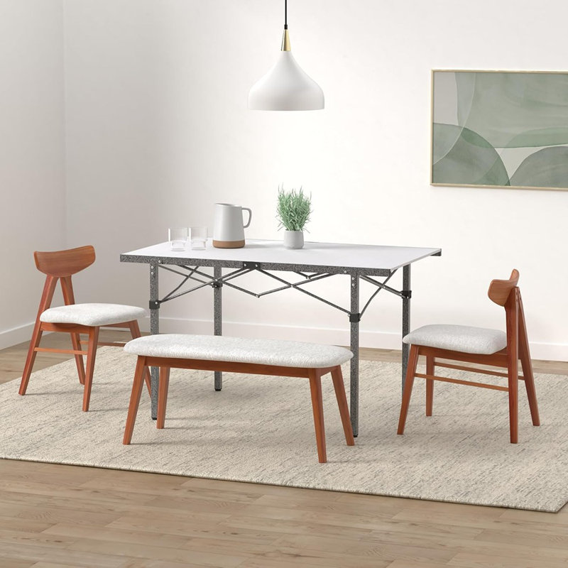 Table de camping pliante en aluminium