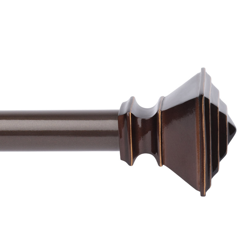 Carol-Anne bronze réglable 72 po à 144 po 1 po, 72" - 144"