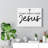 Start Today With Jesus - Wrapped Canvas Print