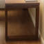 Bureau rectangulaire en bois massif brun noisette-2081888506-2081888507