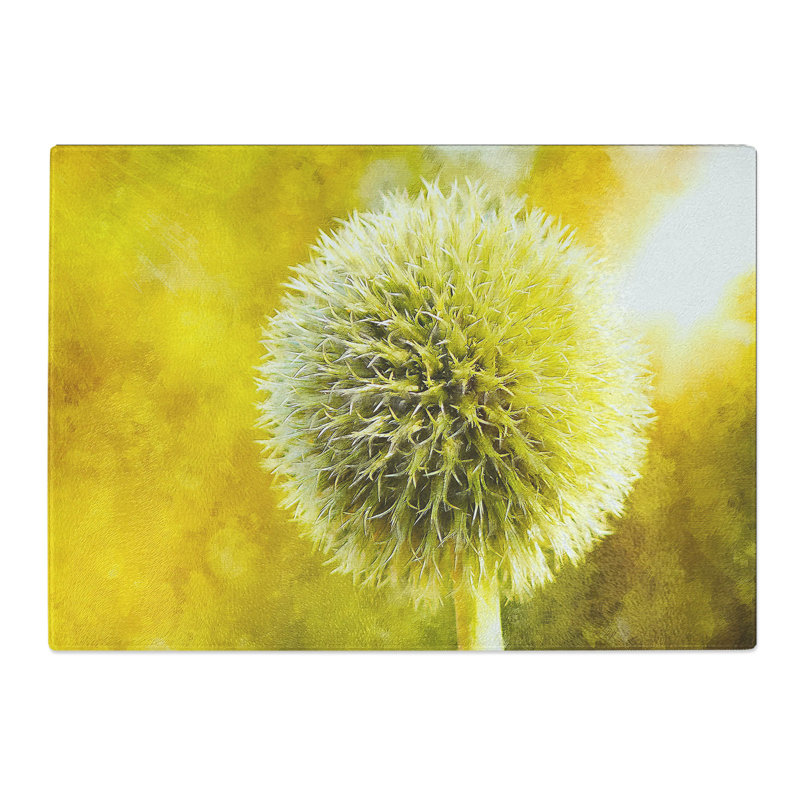 Thistle Flower Vol.2 Chopping Board, 0.4cm H x 28.5cm W x 39cm L