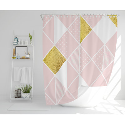 Menachem Polyester Shower Curtain Set