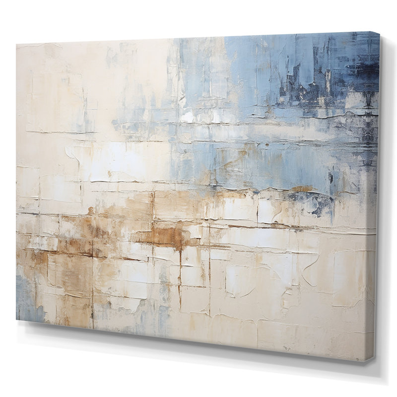 Plourde - Coastal Minimalisme, reproduction d'art sur toile encadrée, Toile tendue, H 12 po x l 20 po x P 1 po