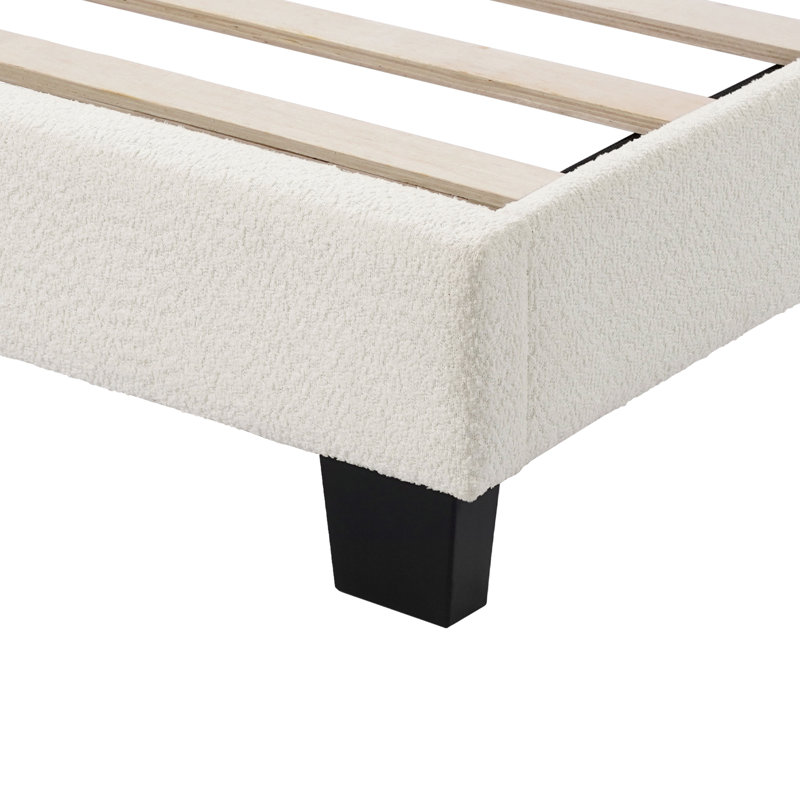 Anij Upholstered Queen Platform Bed