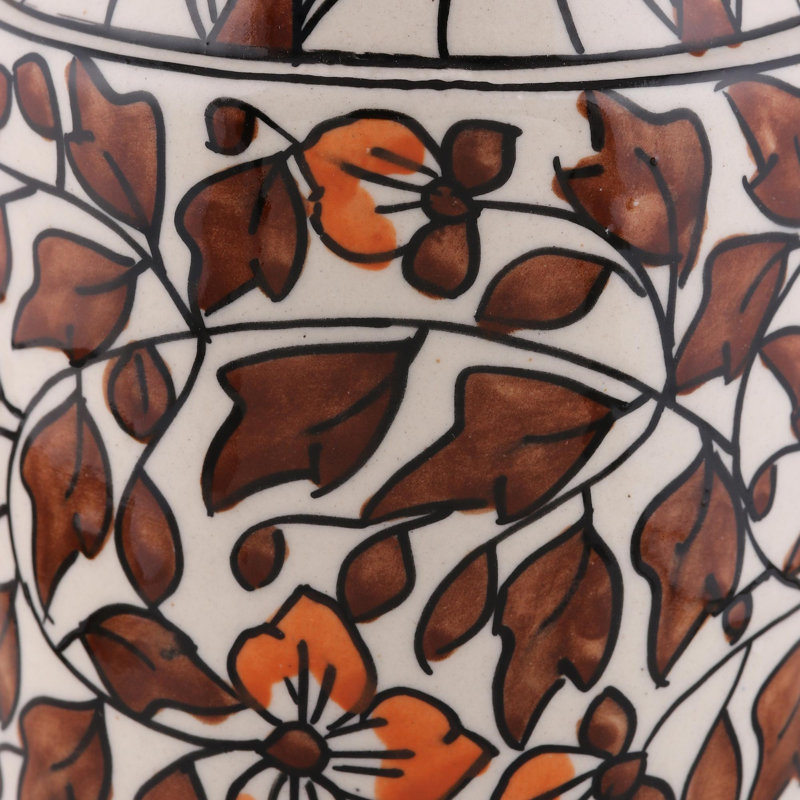Bouteilles décoratives en céramique fabriquées à la main Nase