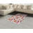 Floral High Density Long Fiber Poly Threads Decorative Area Rug Carpet-42031270