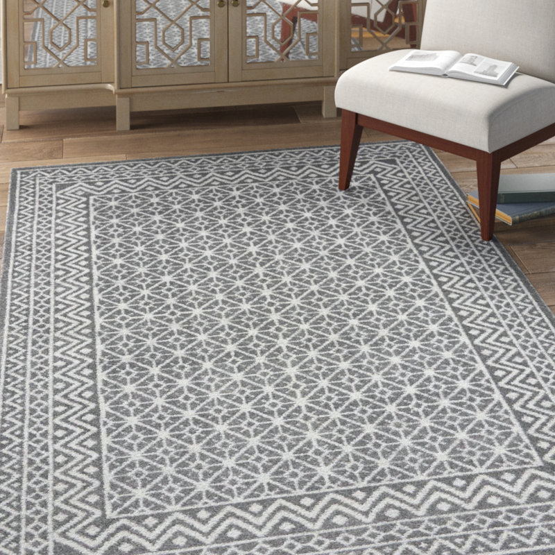 Moritz Geometric Indoor Rug, Rectangle 5'3" x 7'3"
