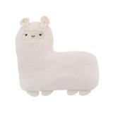  Little Love by NoJo Llama Shaped Plush Sherpa Decorative Pillow 