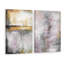«Pink and Yellow Smokes», image multi-pièces sur toile Parvez Taj-707133872