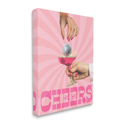 «Cheers Disco Drink», art mural par Lil 'Rue