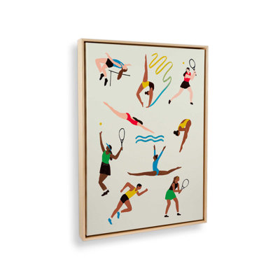 «Olympians I» par Victoria Barnes, reproduction d'art