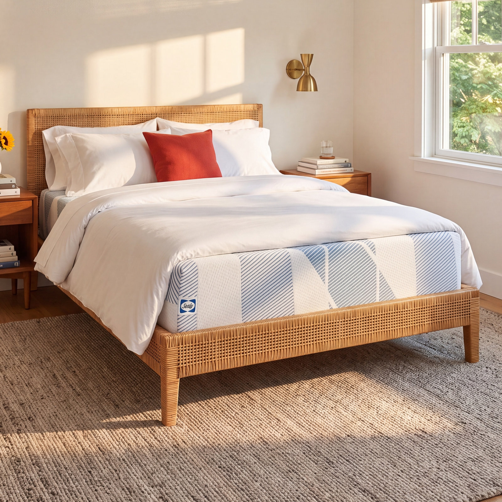 Sealy® Dreamlife™ 8" Medium-Firm Foam Mattress, Twin