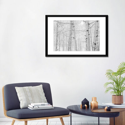 «Autumn Aspens with Snow, Colorado, USA I», reproduction de photo sur toile