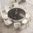 Iconie Round Stone Top Dining Table-1714098789-1719992085