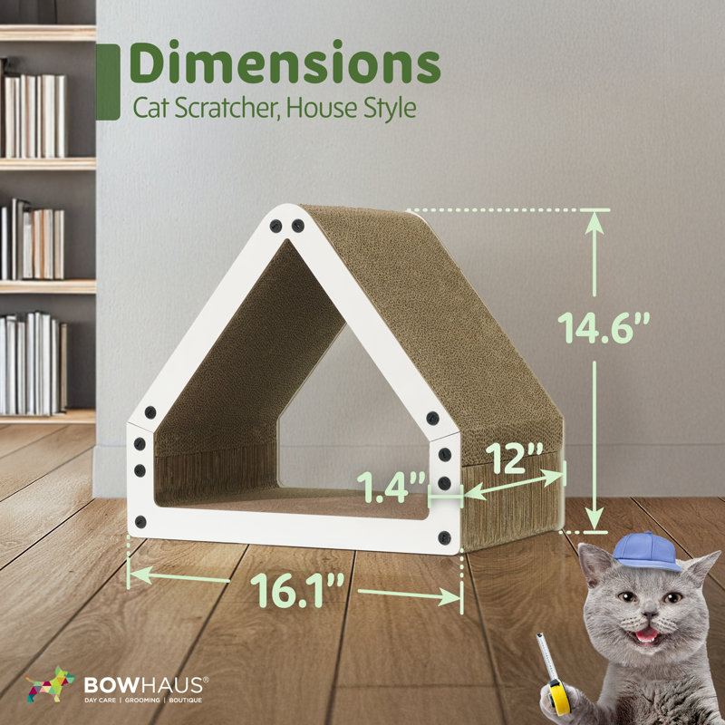 Chaise longue pour chat House, Blanc