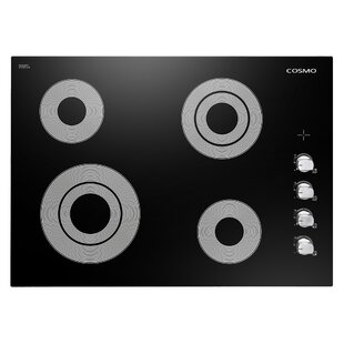 Summit Appliance 29.38 in. Coil Top Electric Cooktop in Stainless Steel  with 4 Elements CR430SS - The Home Depot