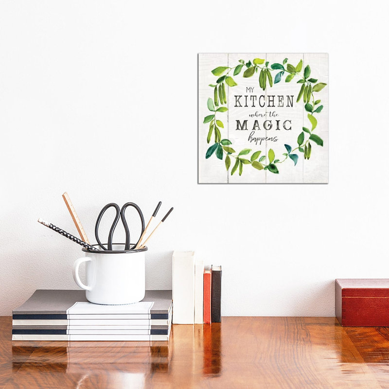 Kitchen Magic by Nan - Print on Canvas, Wrapped Canvas, 30.48 cm H x 30.48 cm W