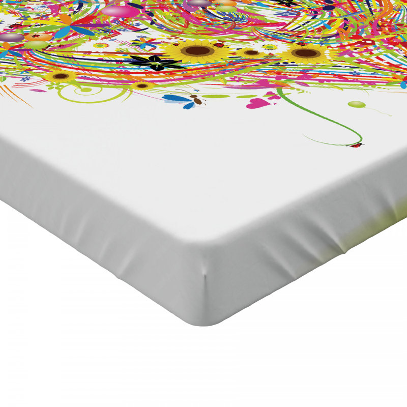 Microfiber Fitted Sheet, Twin Fitted Sheet