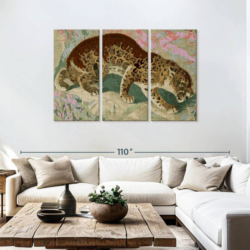 Brampt Concrete Jungle Cat I, 48" H x 74" W