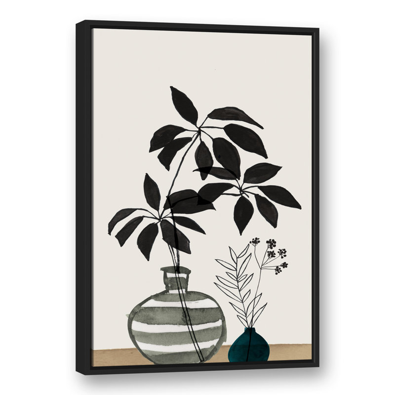 Modern Foliage, reproduction d'art sur toile, H 37,75 po x l 25,75 po