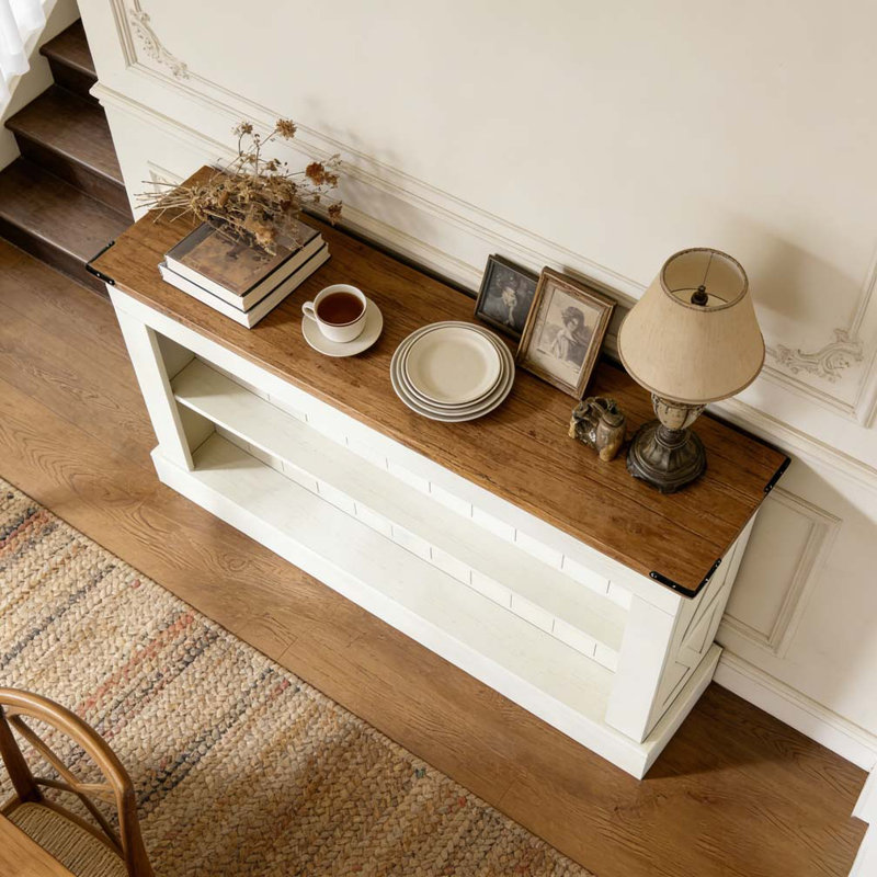 Table de canapé, console spacieuse