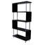 Bibliothèque standard en acier H 31,42 "x l 59,41" Rajeen