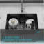 Kitchen Sink, Apron Front Single Bowl Farmer Sink Basin