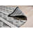 Selene Striped Black Handmade Wool Contemporary Geometric Area Rug-12757065
