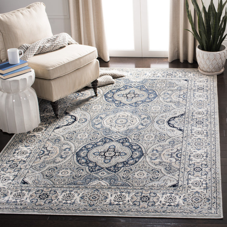 Cherine Garden Viscose Oriental Rug