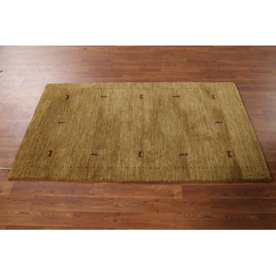 Tapis décoratif tribal animaux 3 x 5 Gabbeh