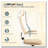Ergonomic Mesh Office Chair With Flip-up Armrest Headrest And Lumbar Support-310963888