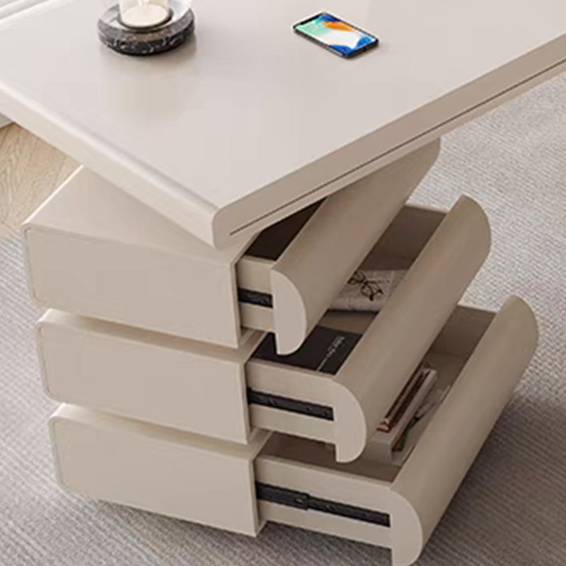 Bureau élégant et luxueux, H 29,52 po x l 70,86 po x P 27,55 po 
