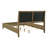 Upholstered Panel Bed Natural Pine-1616278568