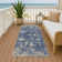 Machine Washable Indoor/Outdoor Matsumura ACN2302 Global Rug