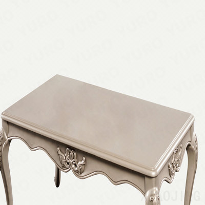 Coffee Table, Traditional, Champagne & Scroll Legs