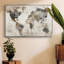 Carte antique encadrée sur toile-94363638-94363631