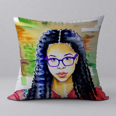 Reversible Throw Pillow
