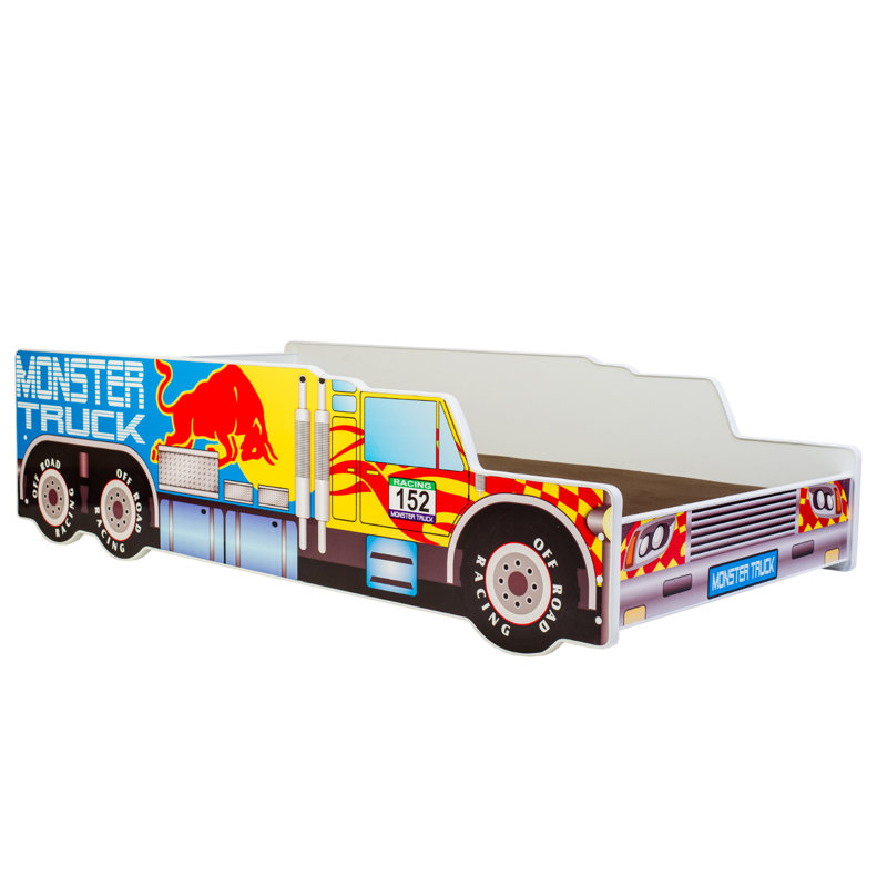 Children's auto bed - Monster Truck, European Toddler (80 x 160cm)