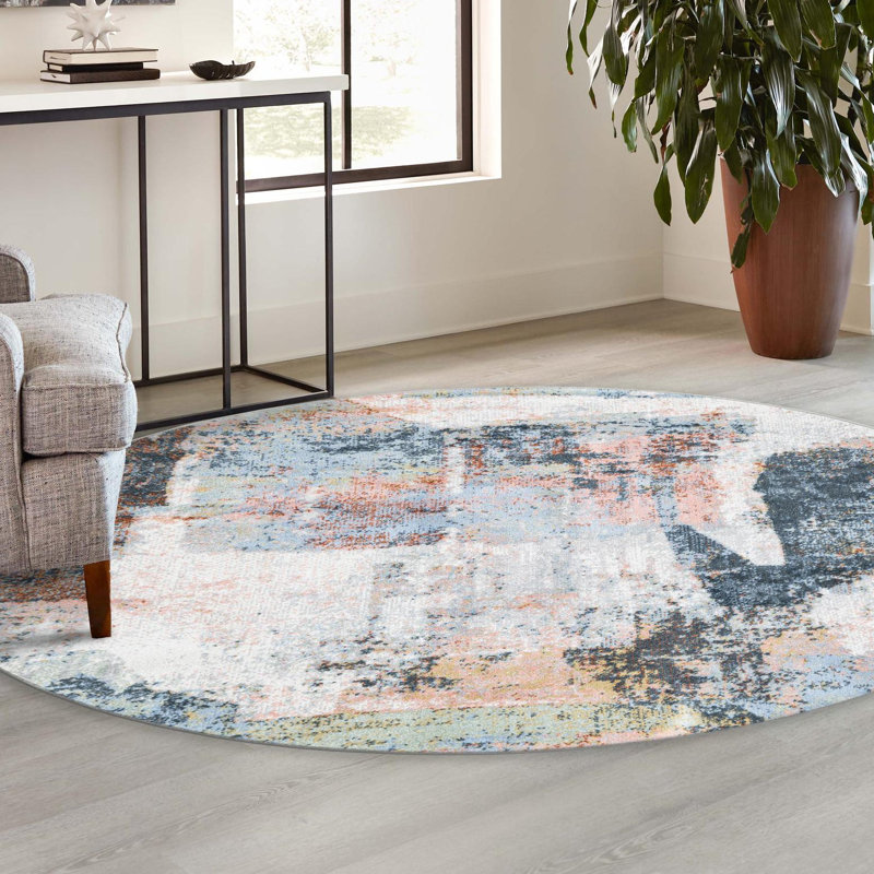 Hankinson Abstract Indoor Rug, Runner 2' x 4'1"