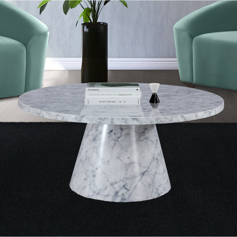 Table basse Artequent, Blanc